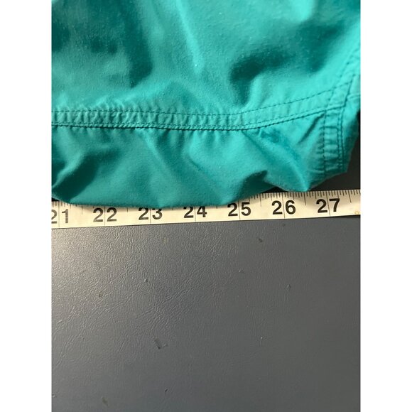 L.L. Bean Mens Teal Pullover Windbreaker Jacket XL Lightweight Nylon Hooded - Picture 9 of 11